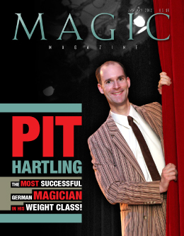 MAGIC Magazine Janaury 2012 Cover