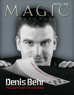 MAGIC Magazine April 2013 Cover