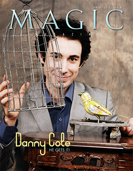 MAGIC Magazine January 2013 Cover